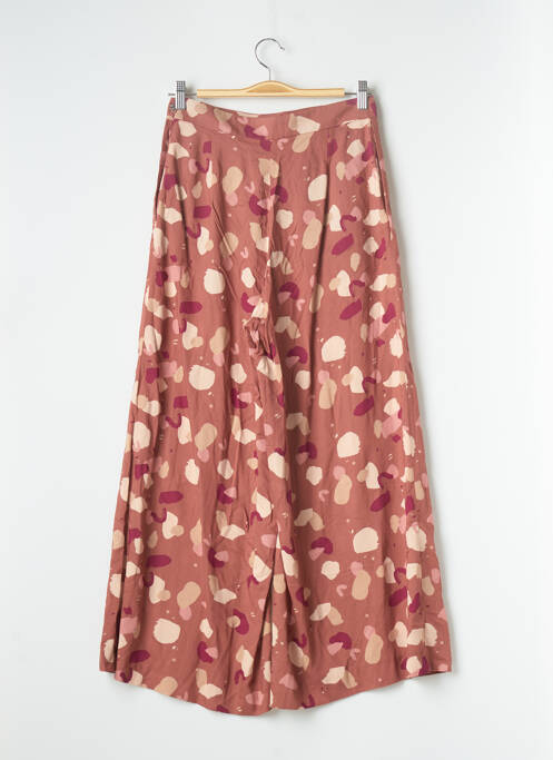 Pantalon larg portocaliu MARIE CECILE femeie