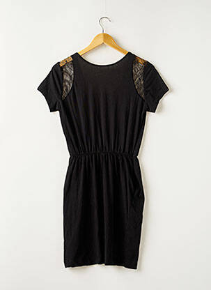 Rochie scurtă mâneci scurte mâneci scurte negru H&M femeie