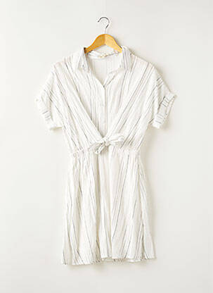 Rochie scurtă alb Y'COO femeie