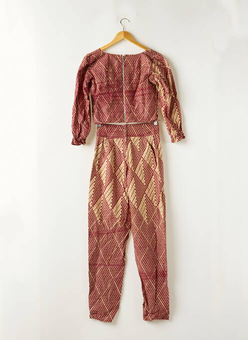 Set pantaloni mâneci lungi roșu SANS MARQUE femme