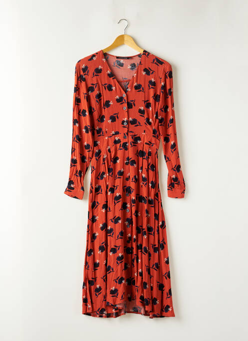 Rochie lungă portocaliu MONOPRIX femeie