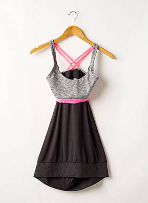 Rochie scurtă guler rotund bretele subțiri negru H&M femeie