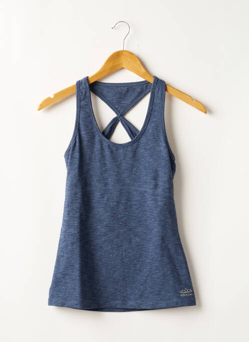 Top albastru YOKALAND femeie