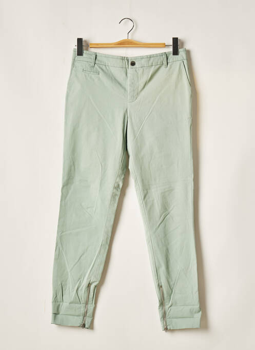 Pantalon chino verde ZARA femeie