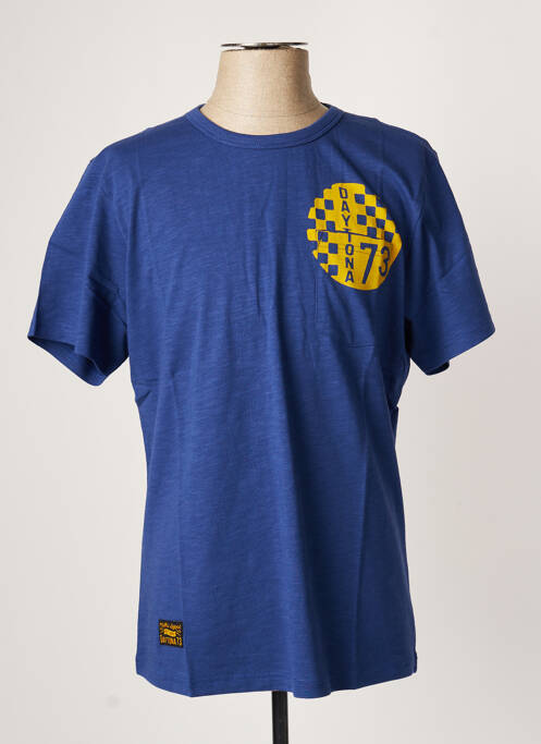 Tricou albastru DAYTONA bărbat