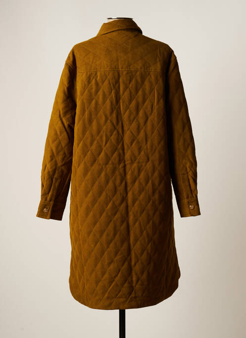 Palton lung verde FRNCH femeie