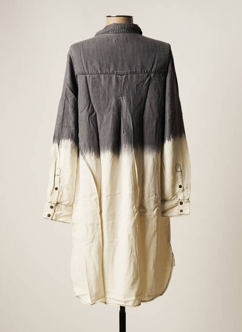 Rochie midi gri FIVE femeie