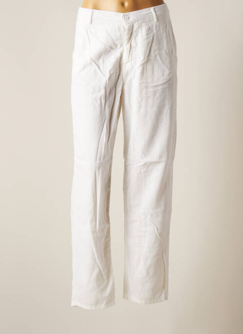 Pantalon chino bej FIVE femeie