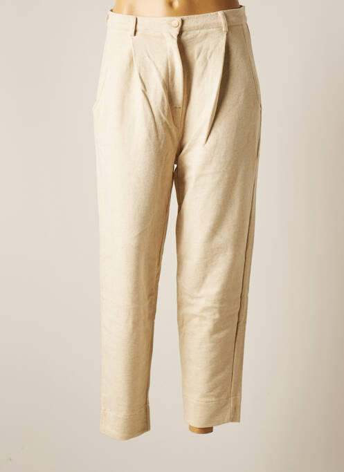 Pantalon chino bej HUMILITY femeie