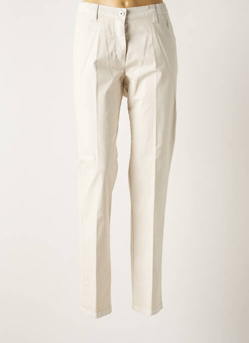 Pantalon drept bej KJBRAND femeie