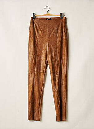 Pantalon slim maro ASTRID BLACK LABEL femeie