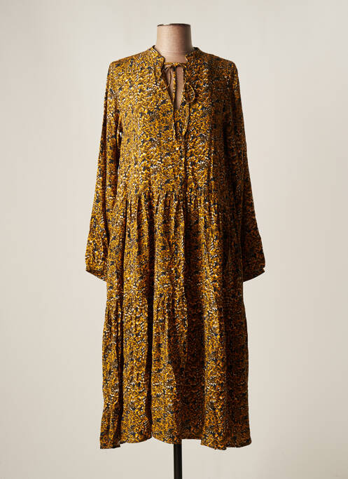 Rochie midi galben LE FABULEUX MARCEL DE BRUXELLES femeie