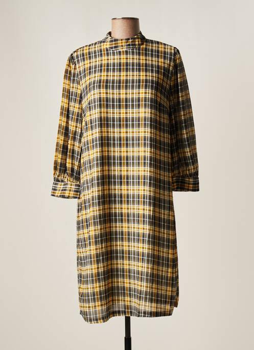 Rochie midi galben LE FABULEUX MARCEL DE BRUXELLES femeie