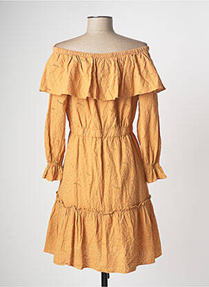 Rochie scurtă maro FOUDRE BY AURELIE VAN DAELEN femeie