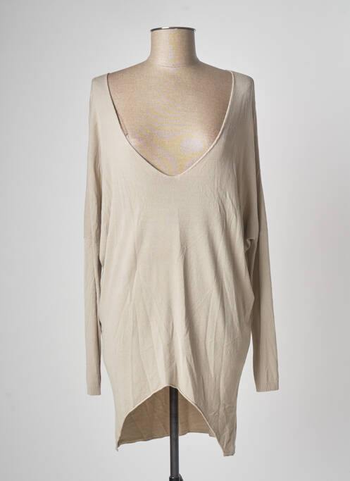 Tunică mâneci lungi bej DE ANGELIS femeie