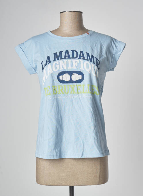 Tricou albastru LE FABULEUX MARCEL DE BRUXELLES femeie