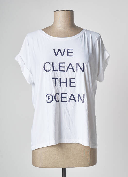 Tricou alb SAVE THE DUCK femeie