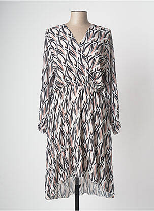 Rochie midi bej ZABAIONE femeie