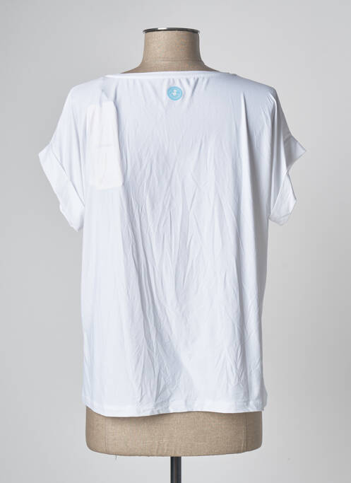 Top alb SAVE THE QUEEN femeie