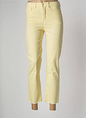 Pantalon drept galben JDY femeie