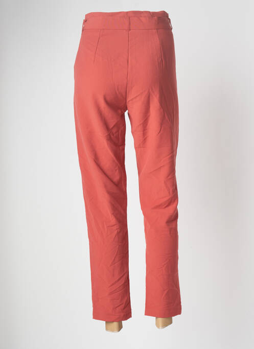 Pantalon drept roșu JACQUELINE DE YONG femeie