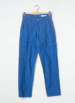 Pantalon cargo albastru STIEN EDLUND femeie