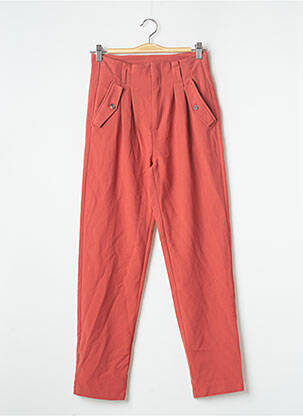 Pantalon slim portocalie JACQUELINE DE YONG femeie