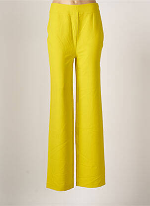 Pantalon larg verde DEUX. BY ELINE DE MUNCK femeie