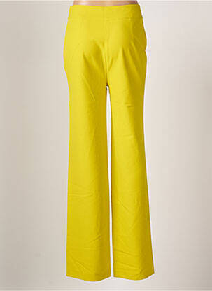 Pantalon larg verde DEUX. BY ELINE DE MUNCK femeie