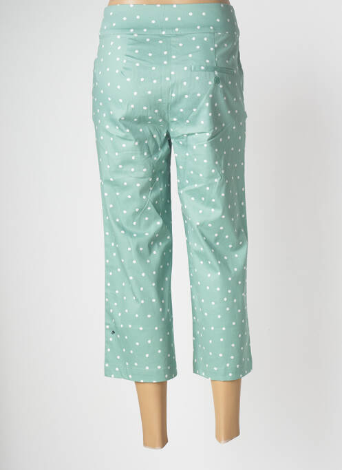 Pantalon trei sferturi verde ZILCH femeie