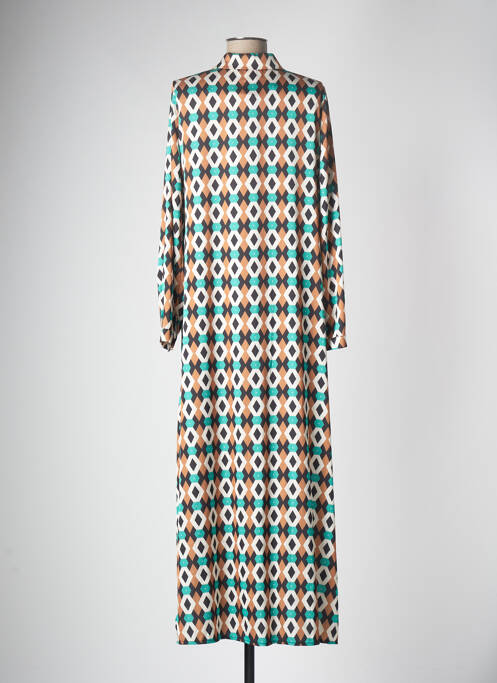 Rochie lungă maro AN II VITO femeie