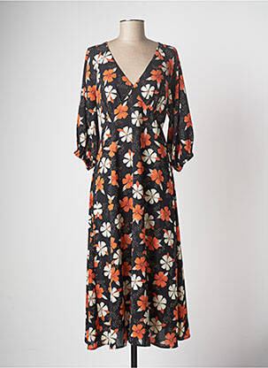 Rochie lungă negru TRAFFIC PEOPLE femeie