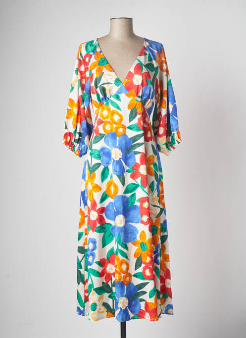 Rochie lungă albastru TRAFFIC PEOPLE femeie