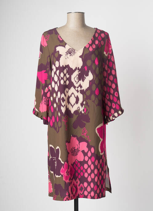 Rochie midi roz AN II VITO femeie