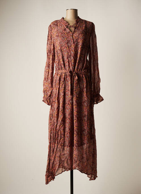 Rochie lungă maro B.YOUNG femeie