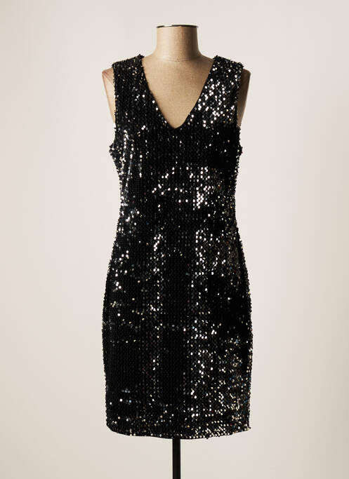 Rochie midi negru ICHI femeie