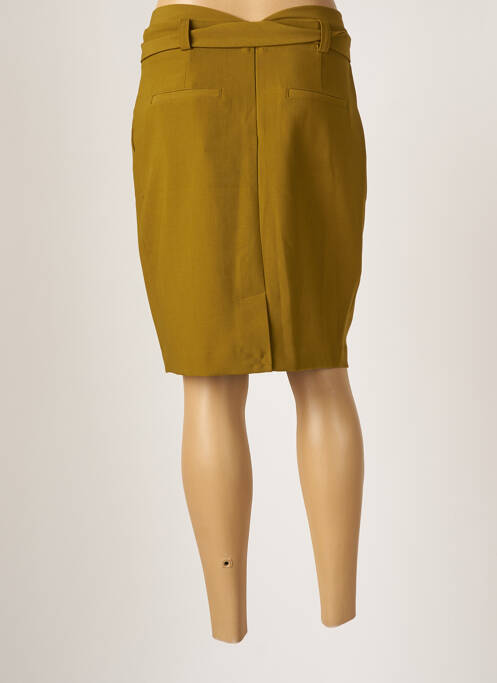 Fustă midi verde ICHI femeie