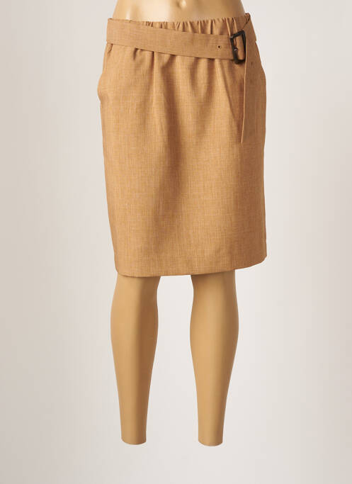 Fustă midi bej B.YOUNG femeie