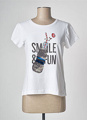 Tricou alb MAYORAL fată