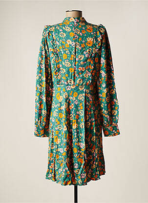 Rochie midi imprimeu floral mâneci lungi verde Y.A.S femeie
