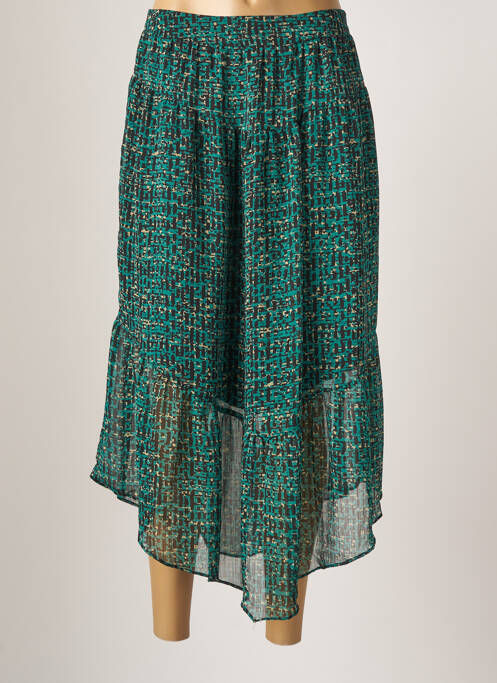 Fustă midi verde RUE MAZARINE femeie