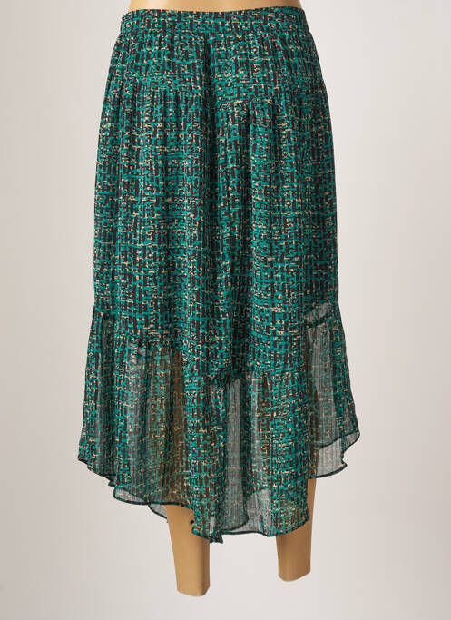 Fustă midi verde RUE MAZARINE femeie