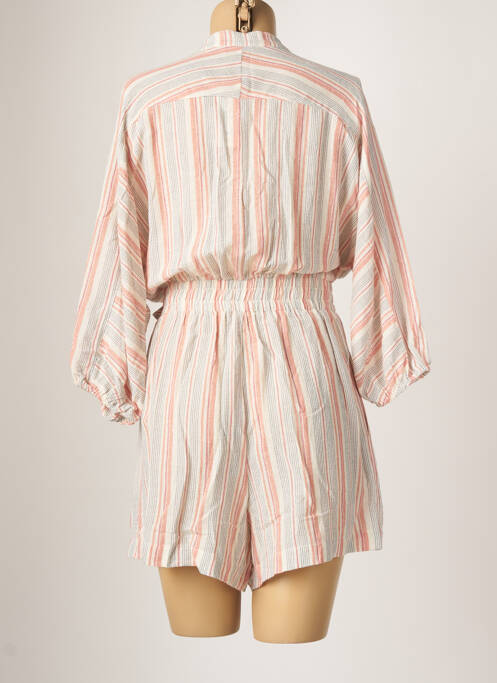 Salopetă scurtă alb RUE MAZARINE femeie