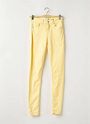 Blugi cu croială slim galben B.YOUNG femeie