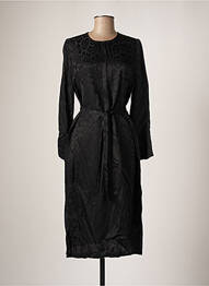 Rochie midi mâneci lungi mâneci lungi negru ROSEANNA femeie