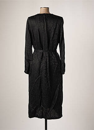 Rochie midi mâneci lungi mâneci lungi negru ROSEANNA femeie