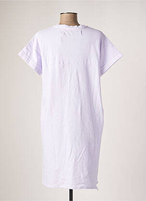Rochie scurtă mâneci scurte mâneci scurte violet MARGAUX LONNBERG femeie