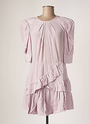 Rochie scurtă mâneci 3/4 mâneci 3/4 violet IRO femeie