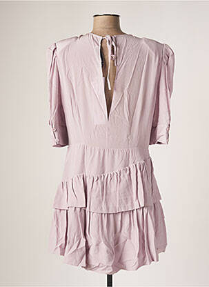 Rochie scurtă mâneci 3/4 mâneci 3/4 violet IRO femeie