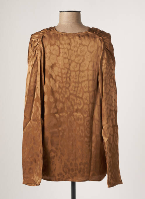 Cămașă maro ROSEANNA femeie